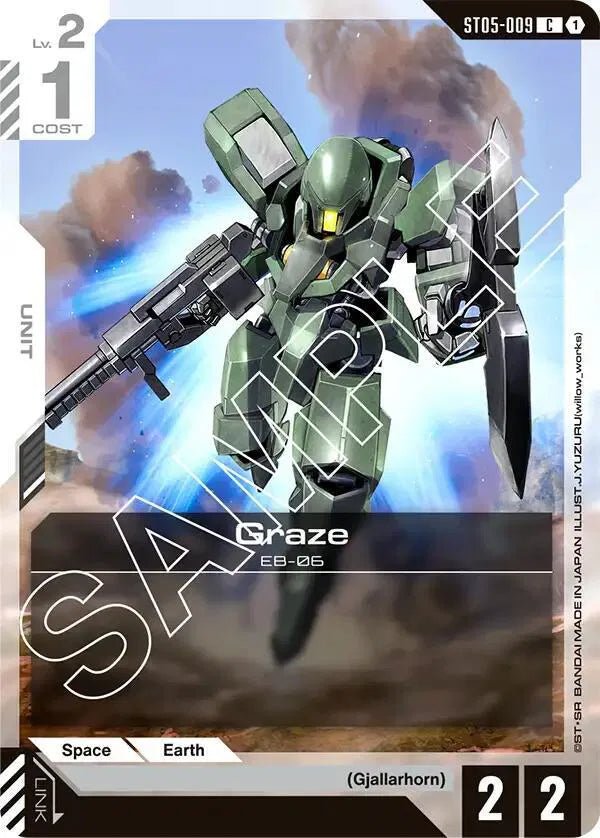 ST05 - 009 - C - Graze - Iron Bloom [ST05] by MechaKai Collectibles on MYNTED