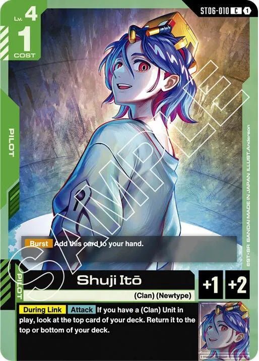 ST06 - 010 - C - Shuji Ito - Clan Unity [ST06] by MechaKai Collectibles on MYNTED