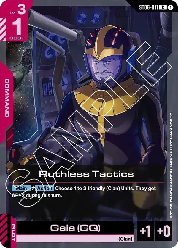 ST06 - 011 - C - Ruthless Tactics - Clan Unity [ST06] by MechaKai Collectibles on MYNTED