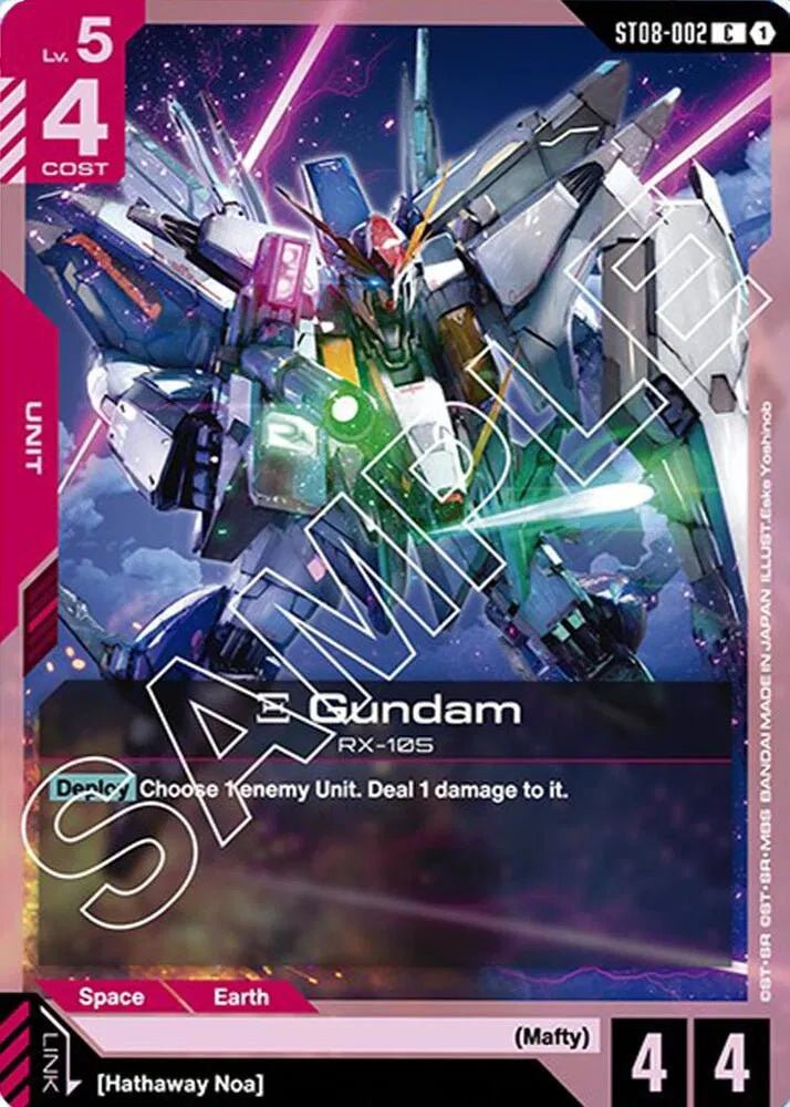 ST08 - 002 - C - Xi Gundam - Flash of Radiance [ST08] by MechaKai Collectibles on MYNTED