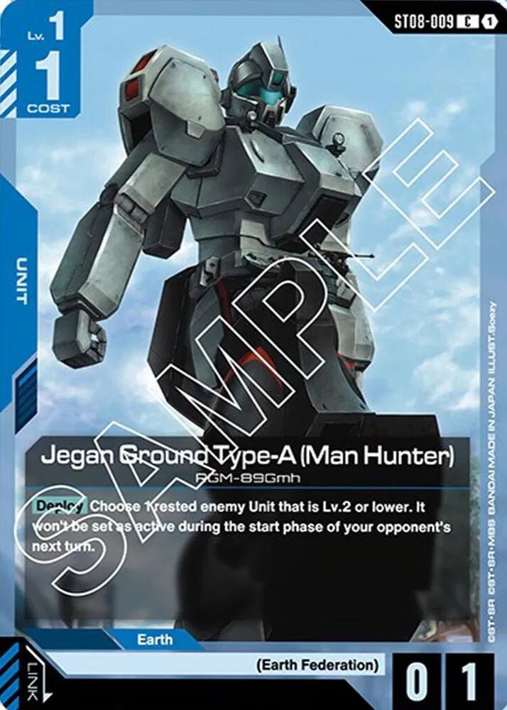 ST08 - 009 - C - Jegan Ground Type - A (Man Hunter) - Flash of Radiance [ST08] by MechaKai Collectibles on MYNTED