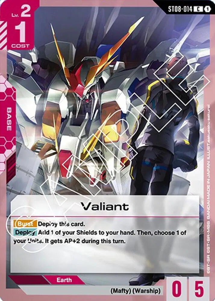 ST08 - 014 - C - Valiant - Flash of Radiance [ST08] by MechaKai Collectibles on MYNTED