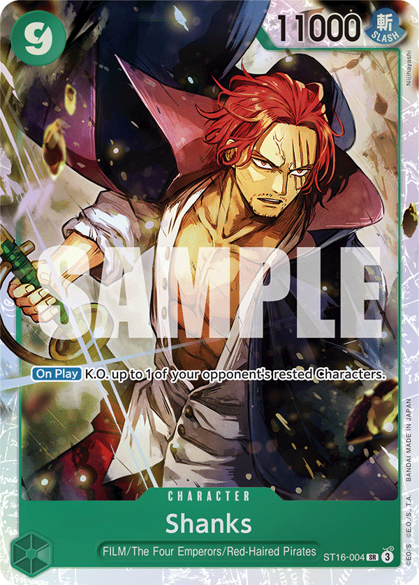 ST16 - 004 Shanks by PlayVault on MYNTED
