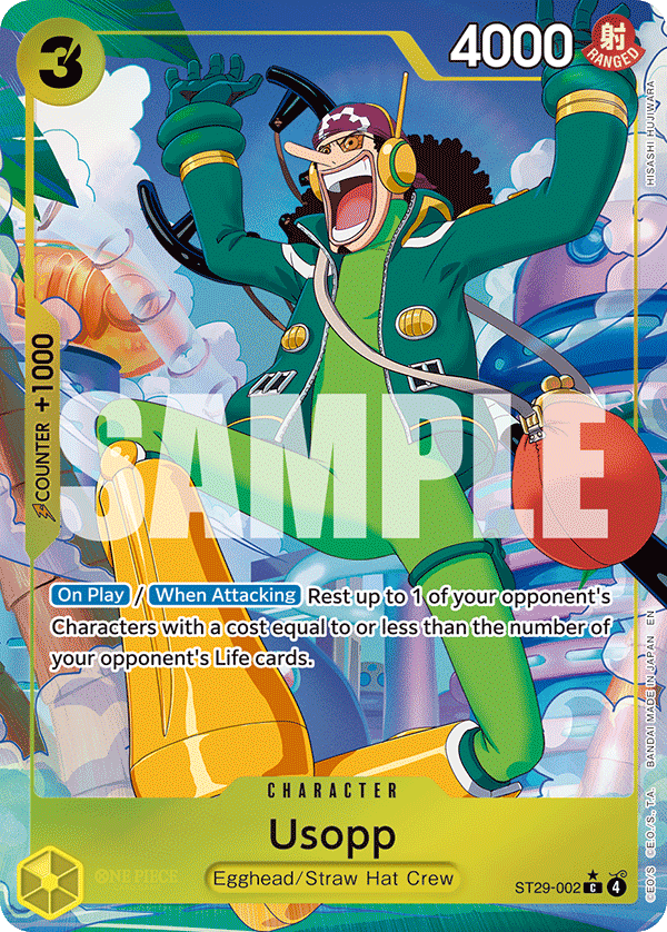 ST29 - 002 Usopp Alt Art by PlayVault on MYNTED