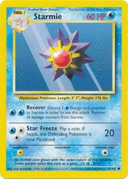Starmie base set (Unlimited) 64/102 by ISB Collector on MYNTED