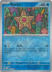Staryu SV: 151 Common • 120/165 Reverse Holofoil by Shark Pop Culture on MYNTED