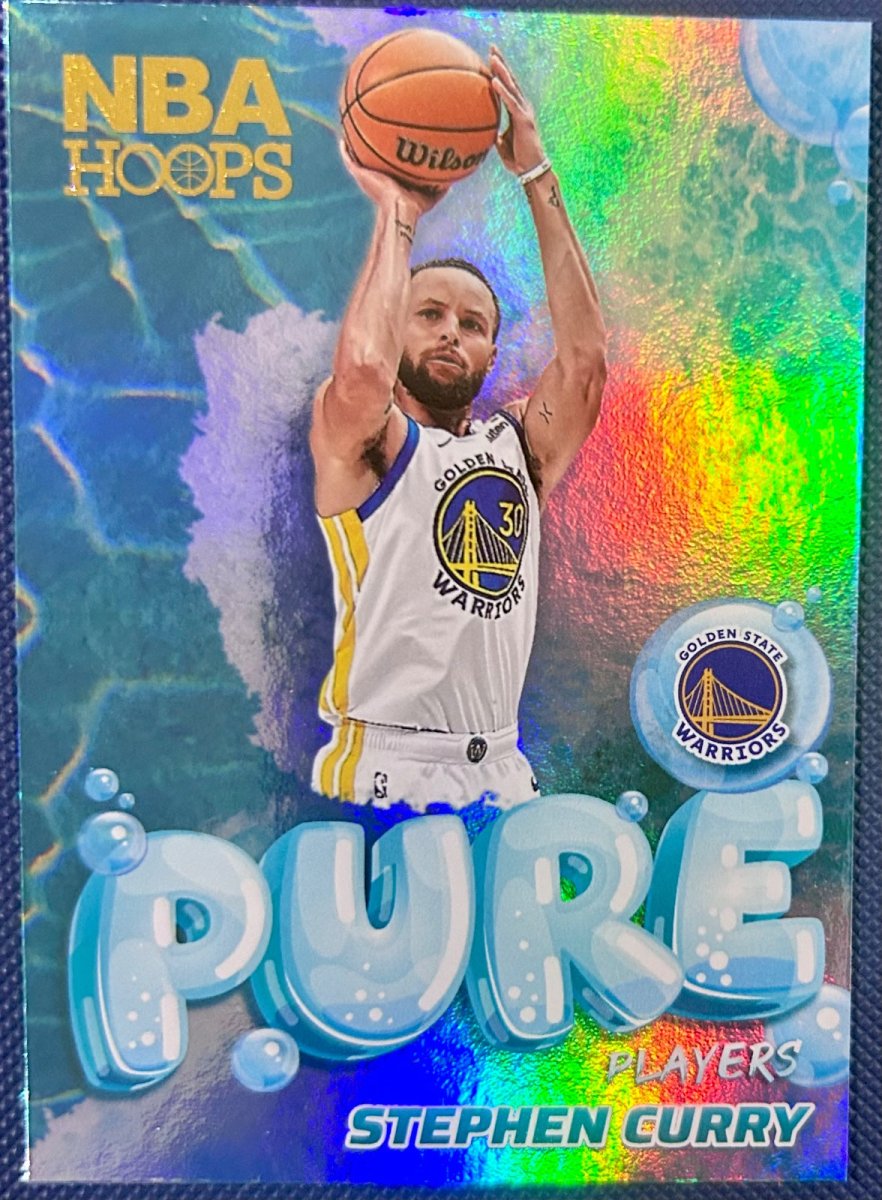Stephen Curry 2024-25 Hoops Pure Players [HOLO] Golden State Warriors by Rip and Collect on MYNTED