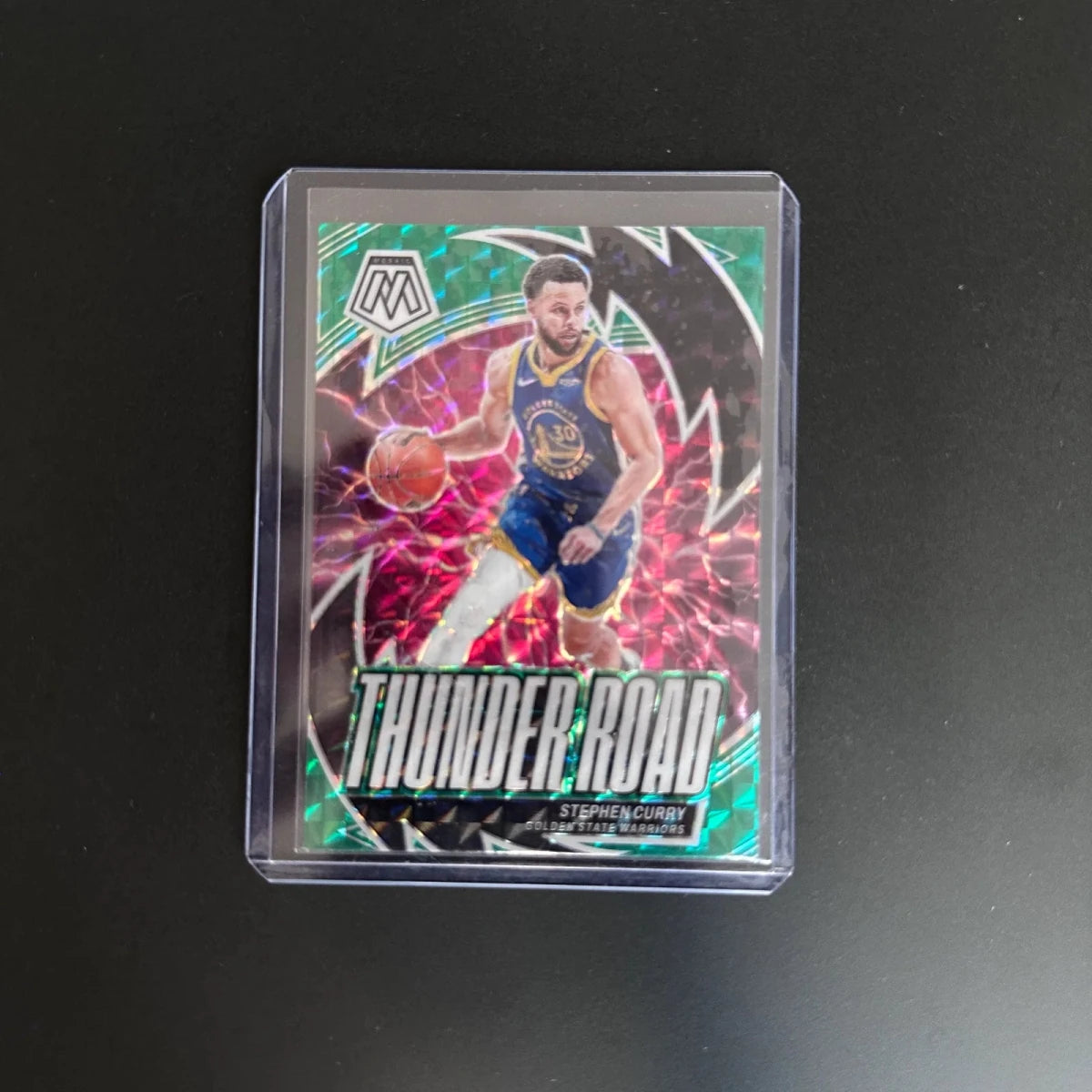 Stephen Curry Mosaic Thunder Roar Nba Cards by The Greatest on MYNTED