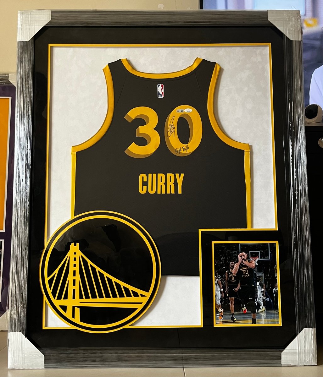 Stephen Curry signed Jersey with “Night, night” incription! by Hobbycollect on MYNTED