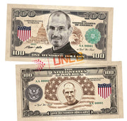 Steve Jobs 100 Diollars UNCB banknote by UNCB on MYNTED