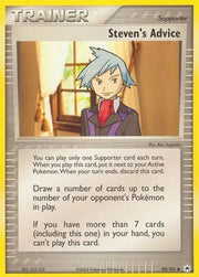 Steven's Advice EX Hidden Legends Uncommon • 92 Normal by Marnie’s TCG on MYNTED