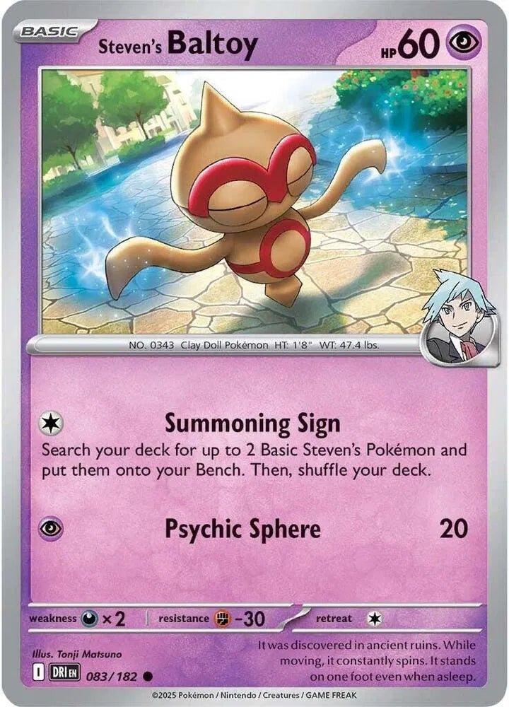 Steven's Baltoy - 083/182 - Normal by The Archive Stop on MYNTED