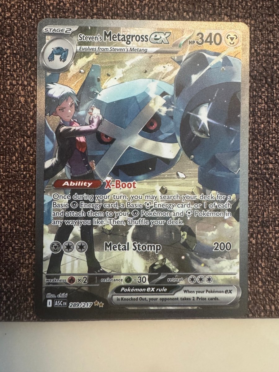 Steven's Metagross EX - 289/217 by The Archive Stop on MYNTED