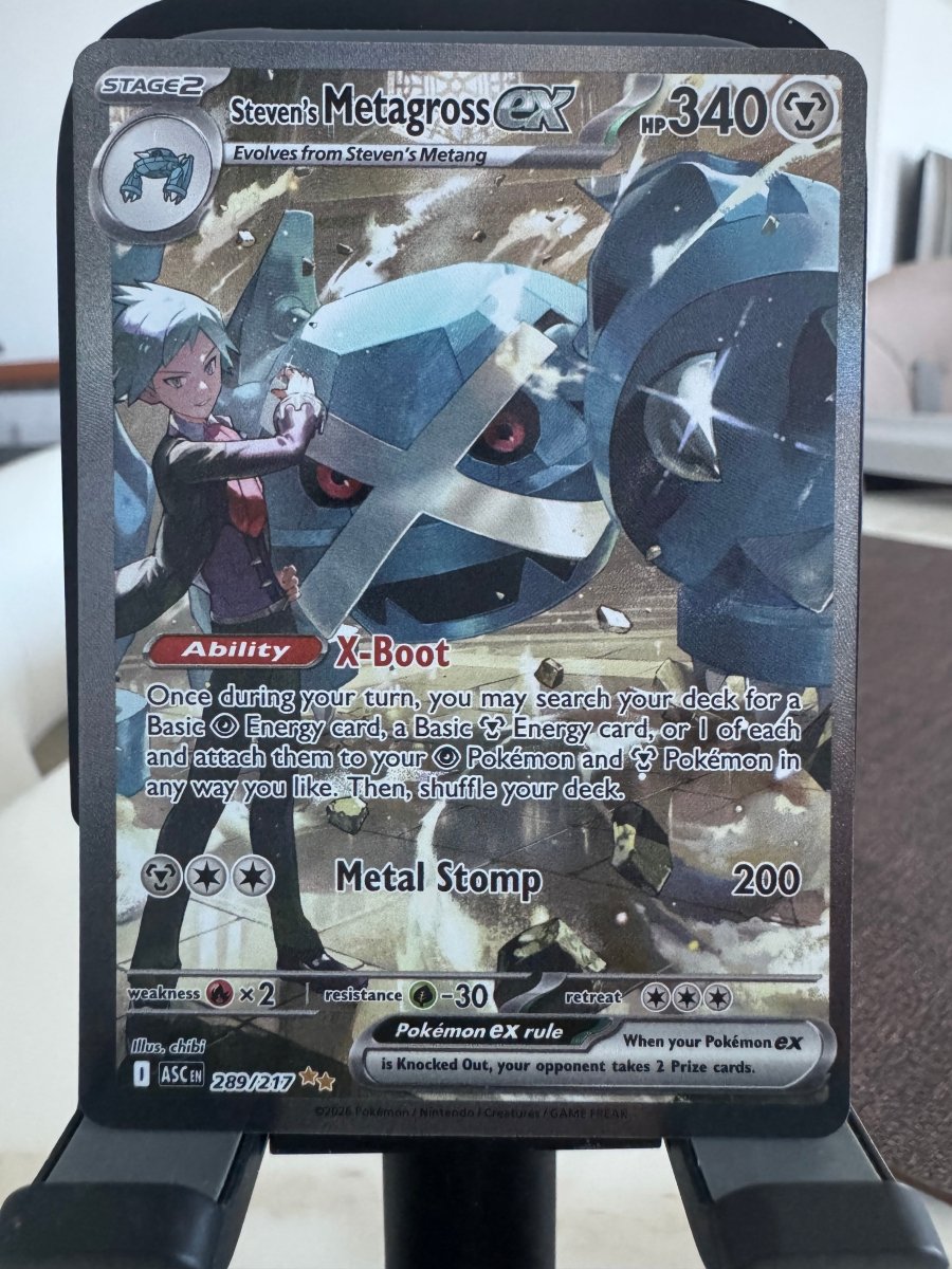 Steven's Metagross EX - 289/217 by The Archive Stop on MYNTED
