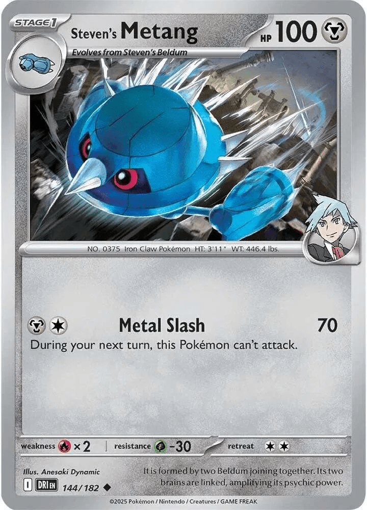Steven's Metang 144 - Destined Rivals by PokéPW on MYNTED