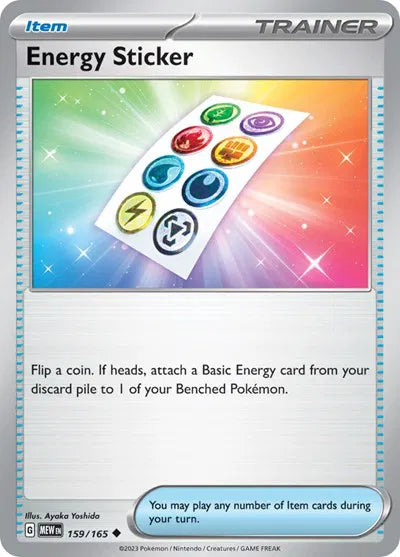 Energy Sticker - 159/165 - Normal