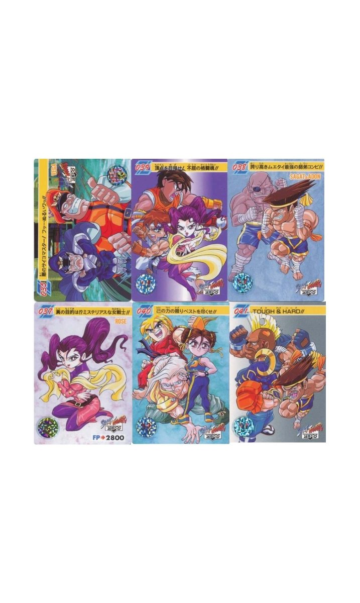 Street Fighter Zero - Carddass - Bundle - 23 Cards by TCGDON on MYNTED