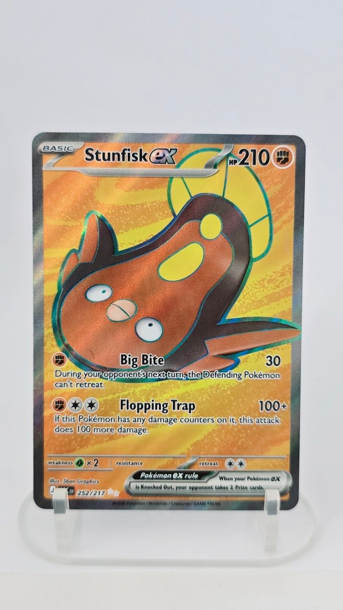 Stunfisk ex - Ascended Heroes - UR 252/217 - English by MechaKai Collectibles on MYNTED