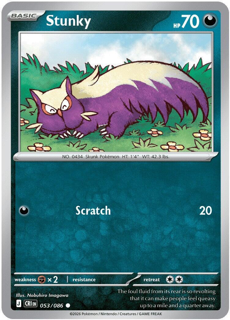 Stunky 53 Pokemon Chaos Rising by Moe‘s Vault on MYNTED
