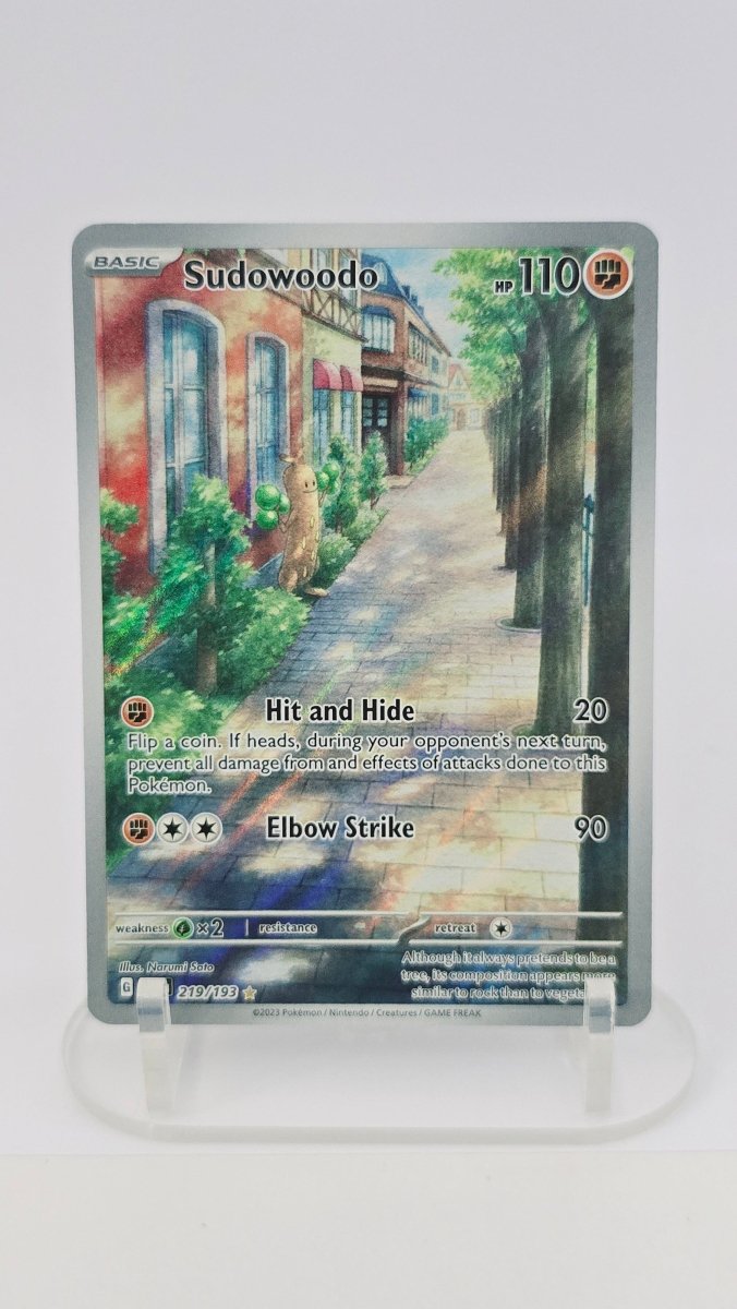 Sudowoodo - Paldea Evolved - IR 219/193 - English by MechaKai Collectibles on MYNTED