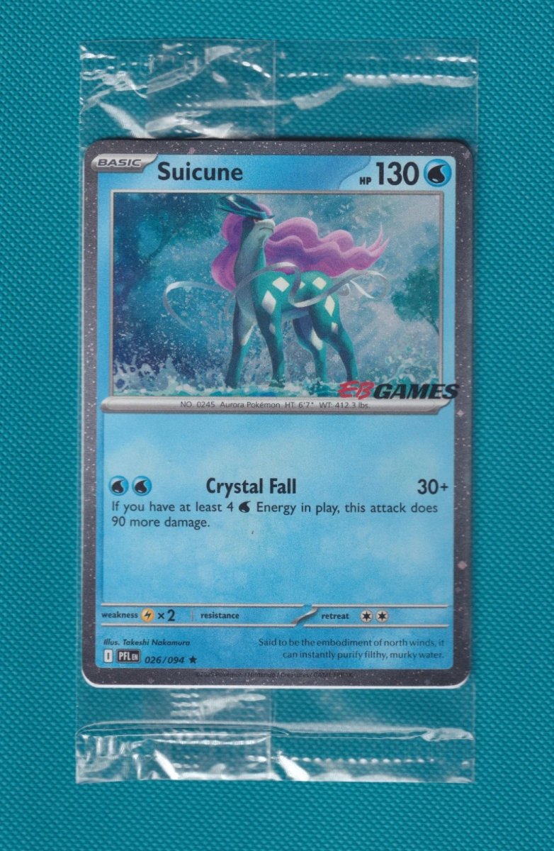 Suicune (EB Games Exclusive) 026/094 - Phantasmal Flames by SAFAQATI on MYNTED