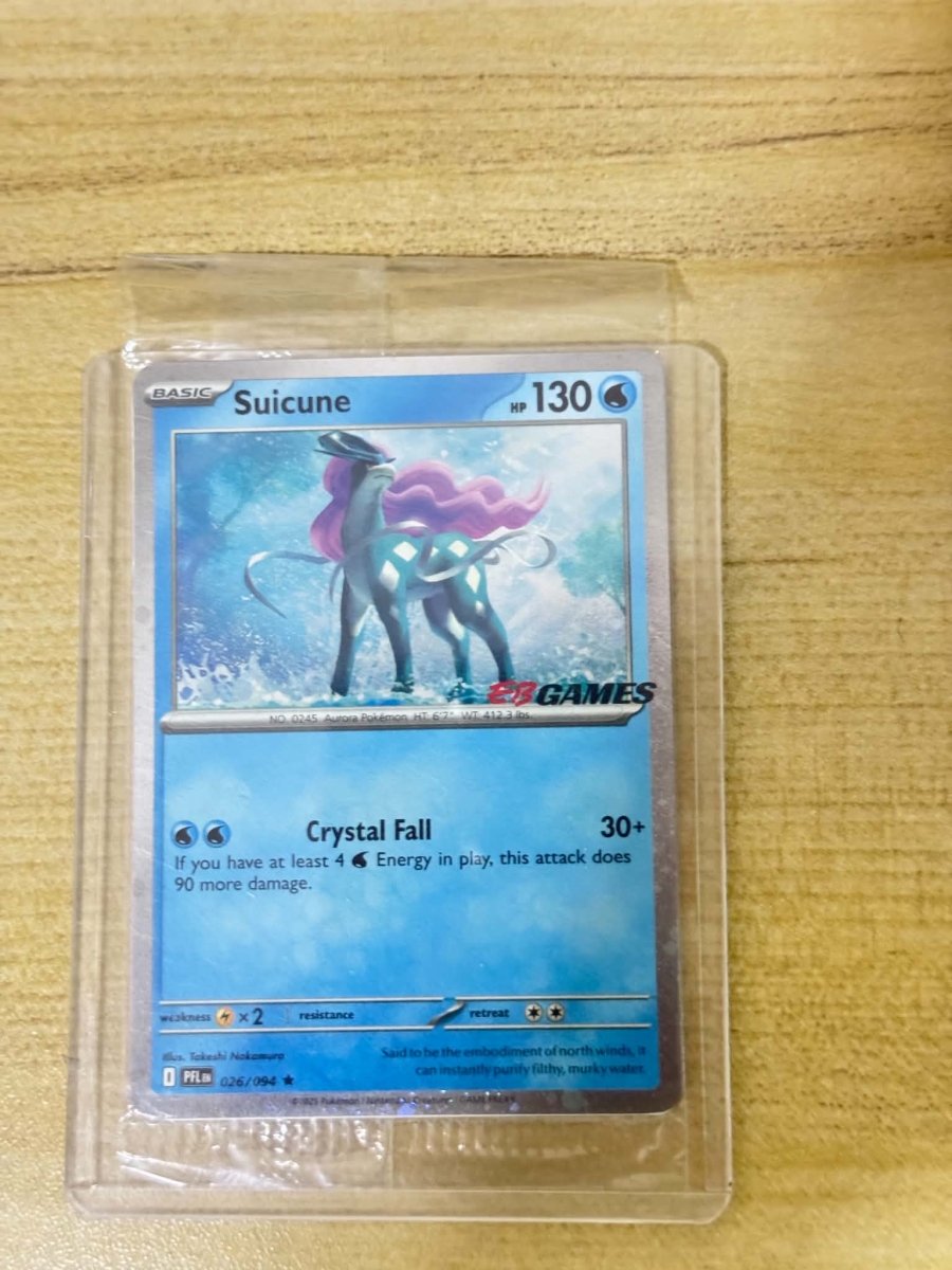 Suicune EB Games Stamped by JAV Kolektibols on MYNTED