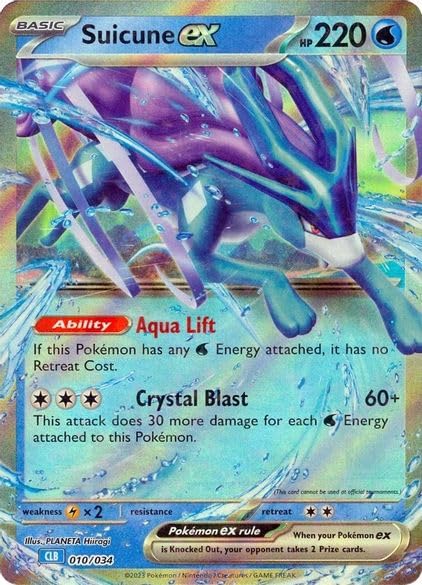 suicune ex trading card game classic 010/034 by ISB Collector on MYNTED