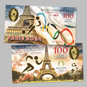 Summer Olympic Games in Paris 100 Francs UNCB banknote by UNCB on MYNTED