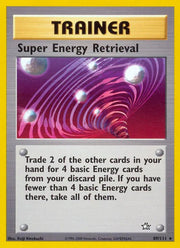 Super Energy Retrieval Neo Genesis Rare • 89 Unlimited by Marnie’s TCG on MYNTED