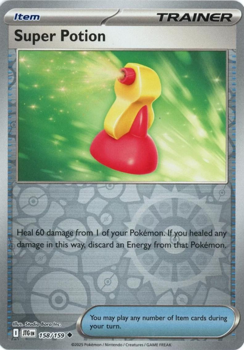 Super Potion [Reverse Holo] 158 Pokemon Journey Together by Moe‘s Vault on MYNTED