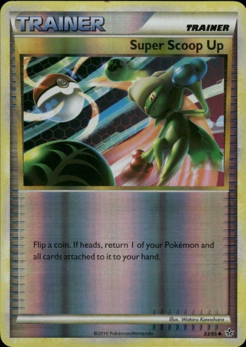 Super Scoop Up [Reverse Holo] 83 Pokemon Unleashed by Shaibz TCG on MYNTED