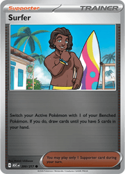 Surfer Ascended Heroes Common • 200/217 Reverse Holofoil by Shark Pop Culture on MYNTED