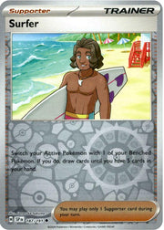 Surfer [Reverse Holo] 187 Pokemon Surging Sparks by Moe‘s Vault on MYNTED