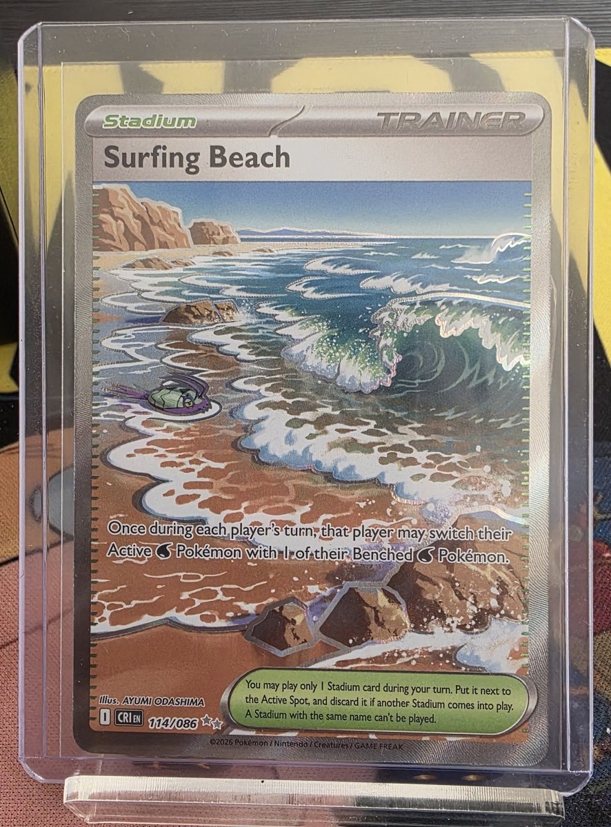 Surfing Beach 114/086 - Chaos Rising by shad0wknightTCG on MYNTED