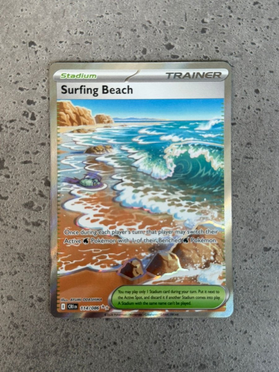 Surfing Beach - Chaos Rising 114/086 by The Greatest on MYNTED