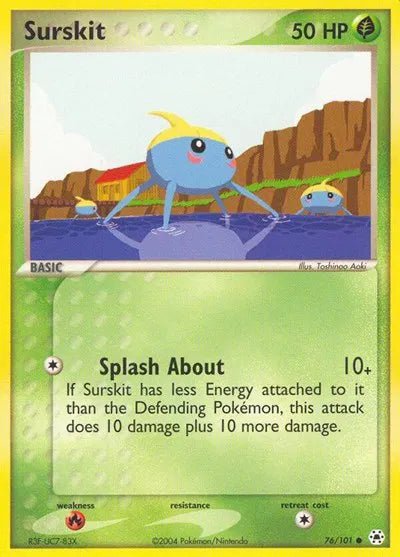 Surskit EX Hidden Legends Common • 76 Normal by Marnie’s TCG on MYNTED