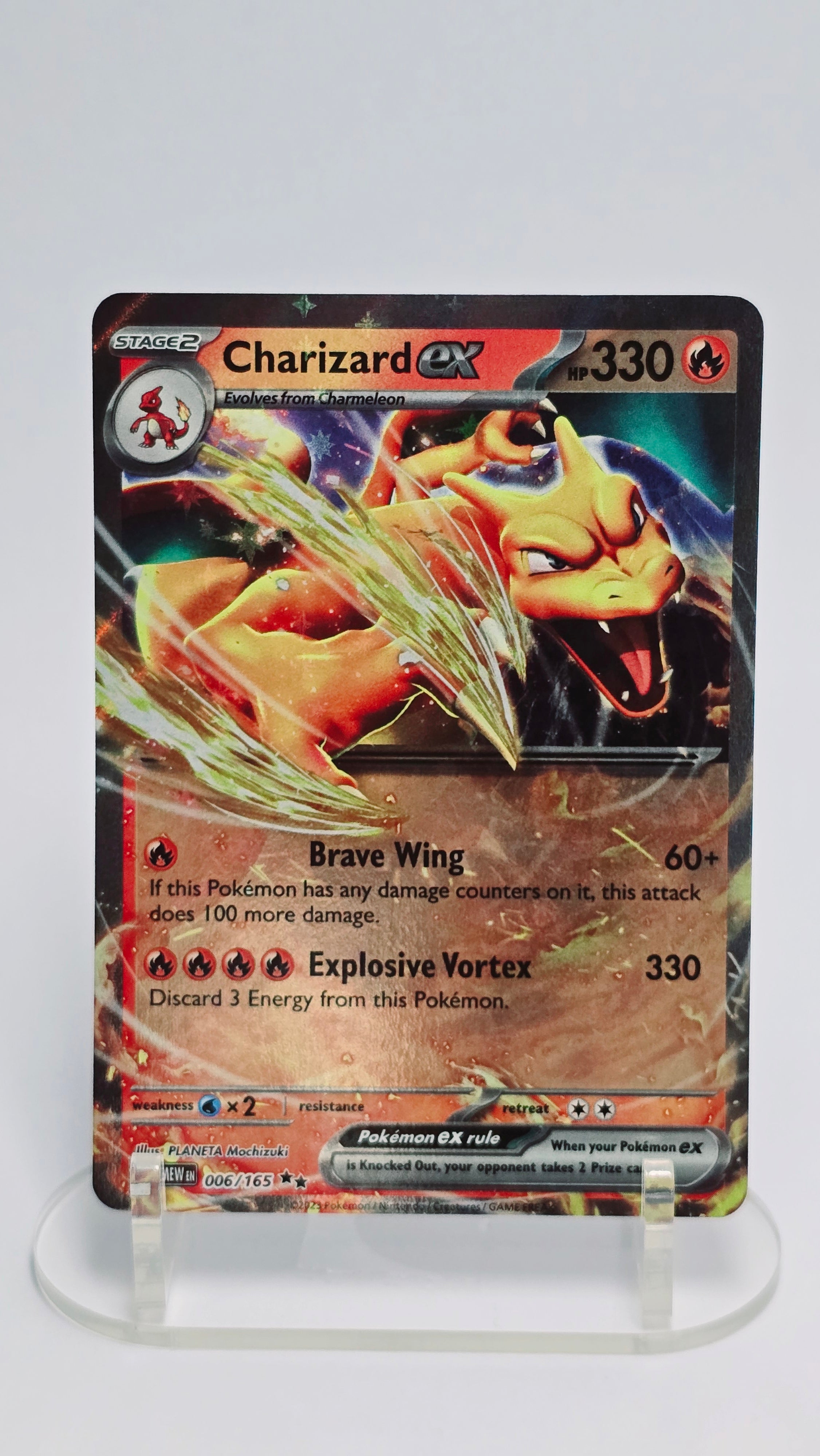 Charizard ex - SV: 151 - DR 006/165 - English