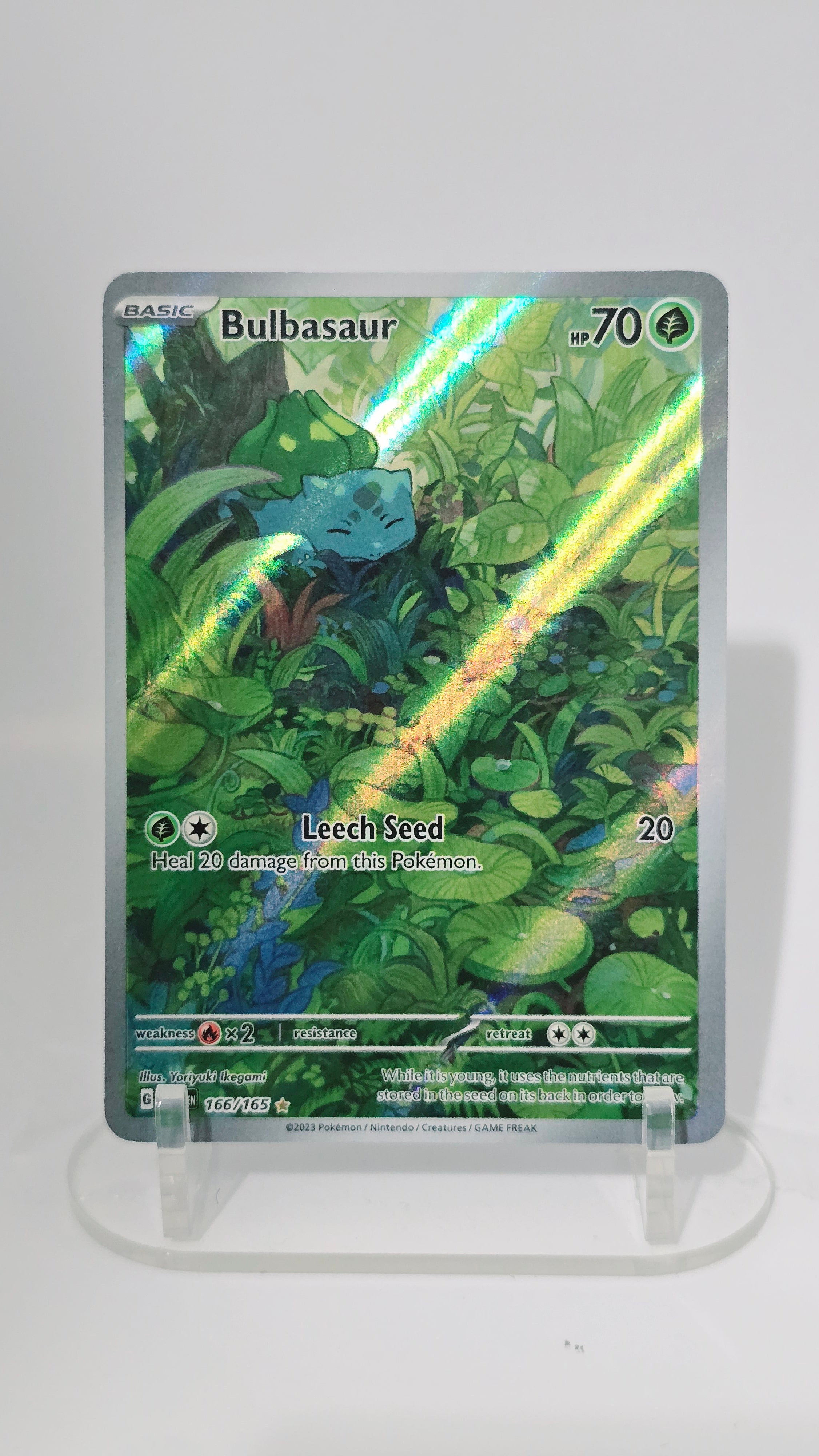 Bulbasaur - SV: 151 - IR 166/165 - English