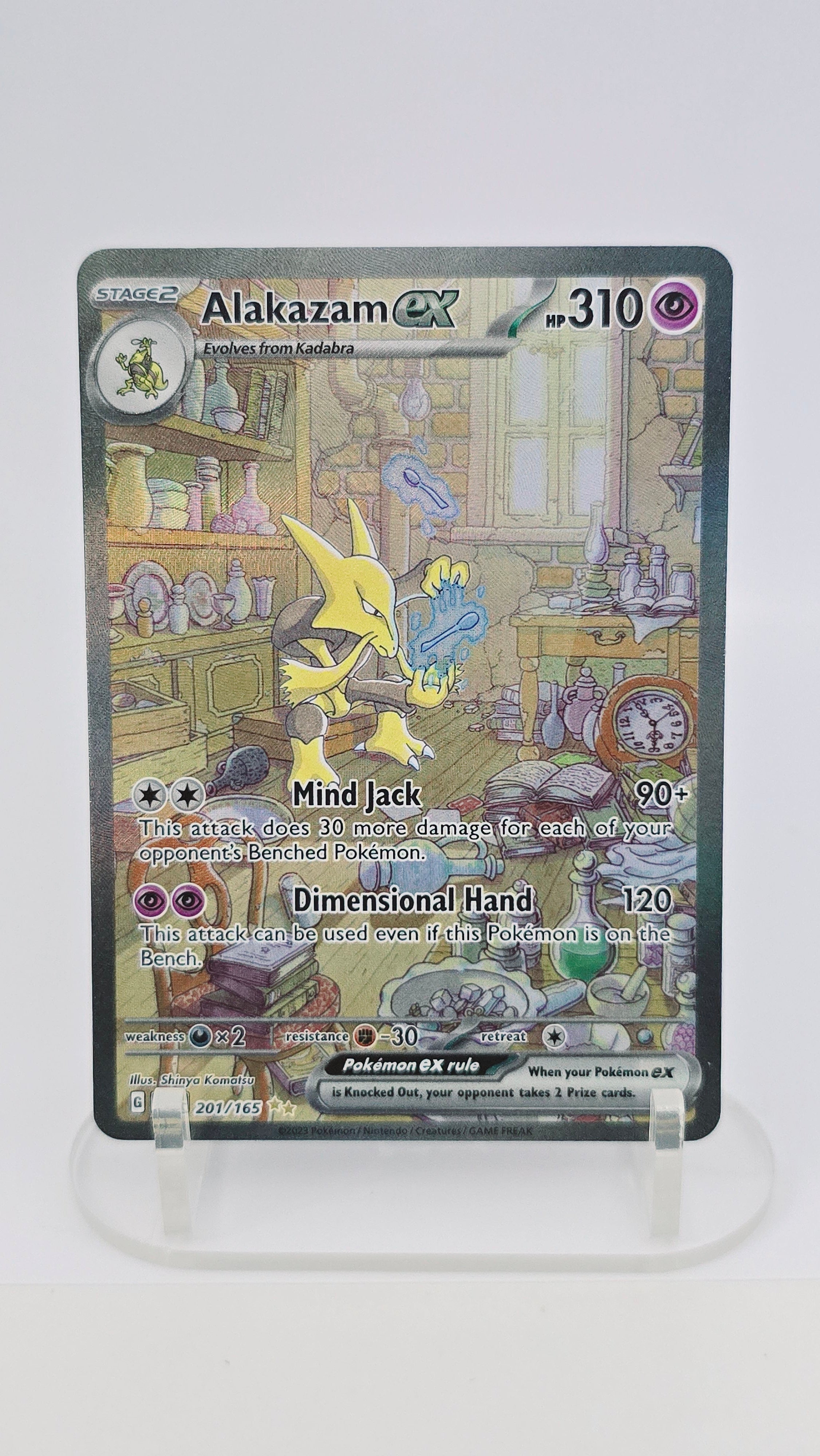 Alakazam ex - SV: 151 - SIR 201/165 - English