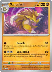 028/165 Sandslash - 151 (MEW)