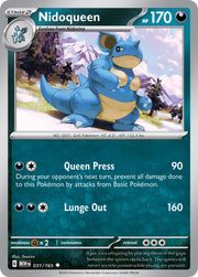 031/165 · Nidoqueen · Normal (151 MEW)