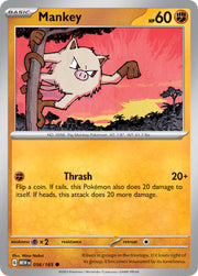 056/165 Mankey - 151 (MEW)