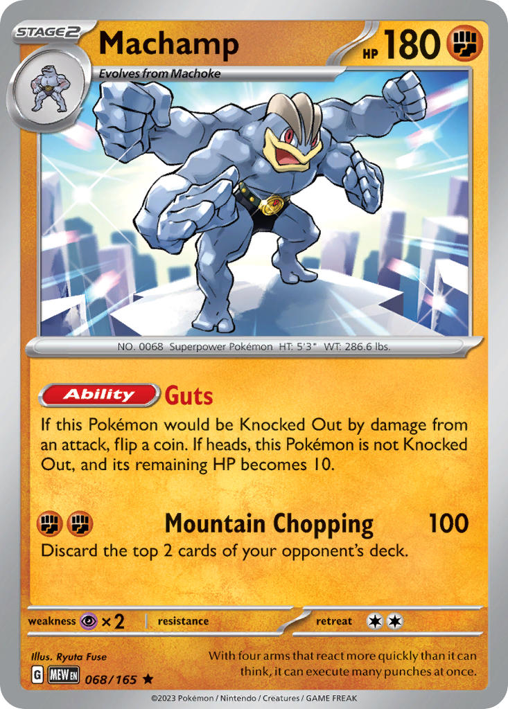068/165 Machamp - 151 (MEW)