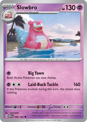 080/165 Slowbro - Reverse Holo - 151 (MEW)