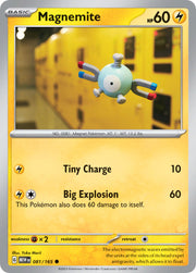 081/165 · Magnemite · Normal (151 MEW)