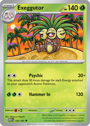 103/165 Exeggutor - 151 (MEW)
