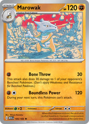 105/165 Marowak - Holo - 151 (MEW)