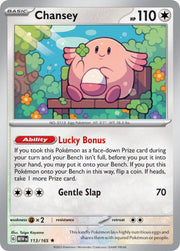 113/165 Chansey - Holo - 151 (MEW)