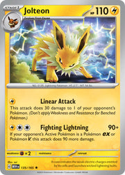 135/165 Jolton - Holo - 151 (MEW)