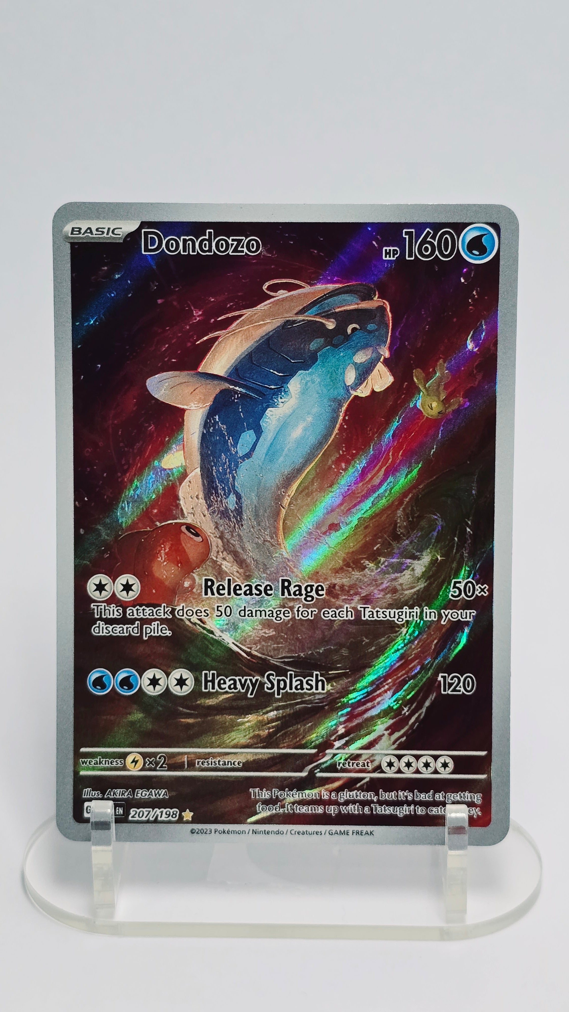 Dondozo - Scarlet & Violet Base Set - IR 207/198 - English